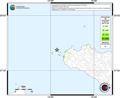 Mappa territorio comunale con almeno 3 questionari