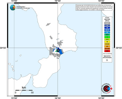 Mappa MCS - territori comuni