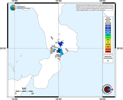 Mappa MCS - territori comuni