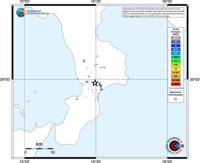 Mappa EMS - territori località