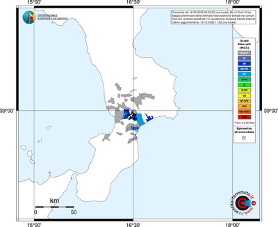 Mappa MCS - territori comuni