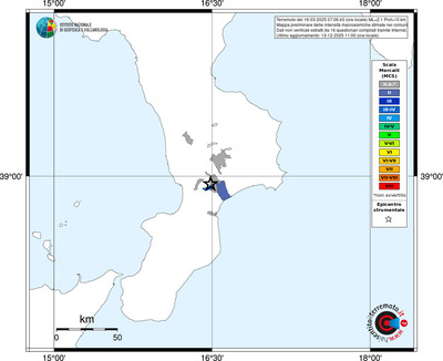 Mappa MCS - territori comuni