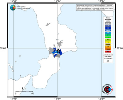 Mappa EMS - territori comuni