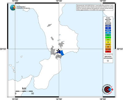 Mappa MCS - territori comuni