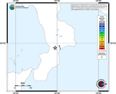 Mappa MCS - territori località