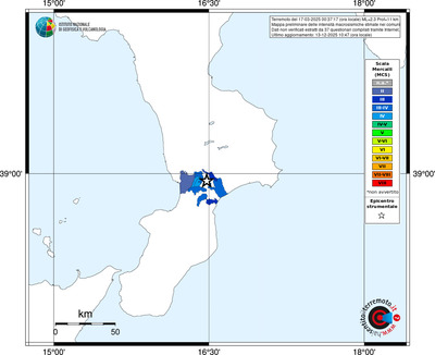 Mappa MCS - territori comuni