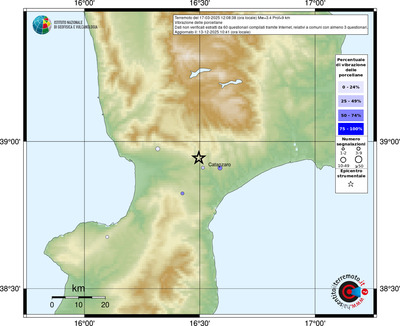 Mappa comuni con almeno 3 questionari