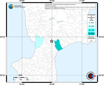 Mappa territorio comunale con almeno 3 questionari