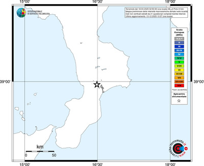 Mappa EMS - territori località
