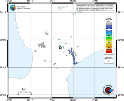 Mappa MCS - territori località