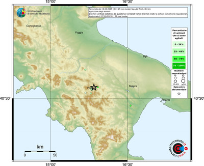 Mappa comuni con almeno 3 questionari