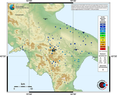 Mappa MCS - località