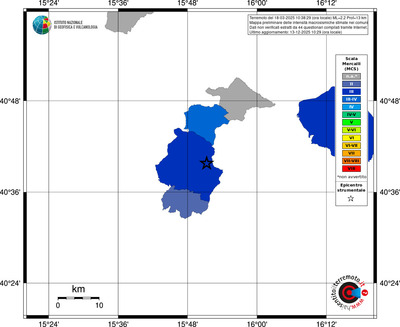 Mappa MCS - territori comuni