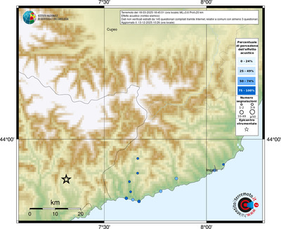 Mappa comuni con almeno 3 questionari