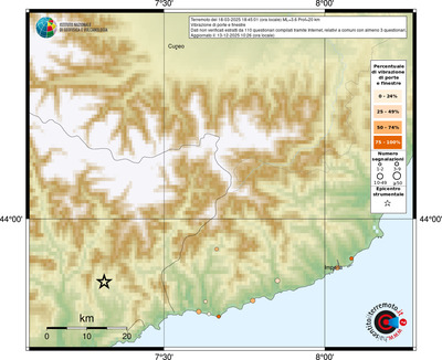 Mappa comuni con almeno 3 questionari