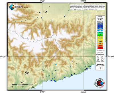 Mappa EMS - località
