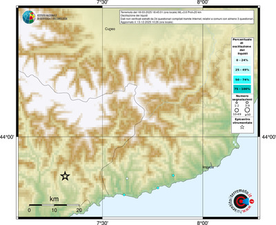 Mappa comuni con almeno 3 questionari