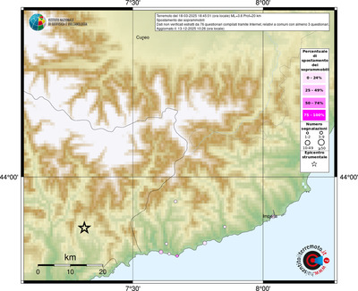 Mappa comuni con almeno 3 questionari