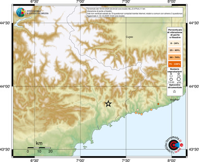 Mappa comuni con almeno 3 questionari