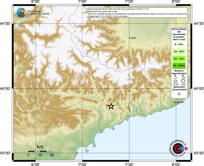 Mappa comuni con almeno 3 questionari