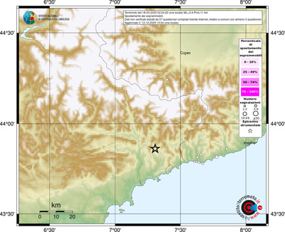 Mappa comuni con almeno 3 questionari