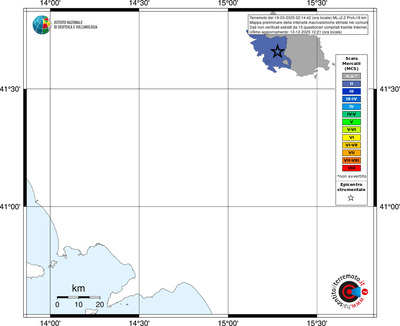 Mappa MCS - territori comuni