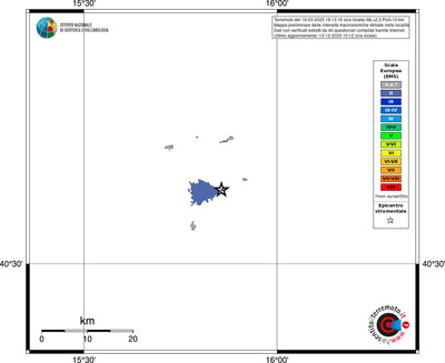 Mappa EMS - territori località