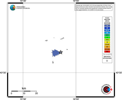 Mappa MCS - territori località