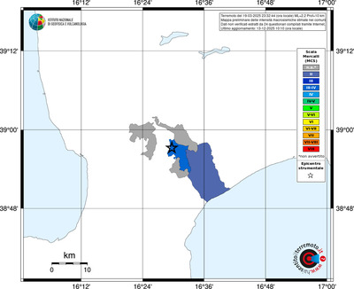 Mappa MCS - territori comuni