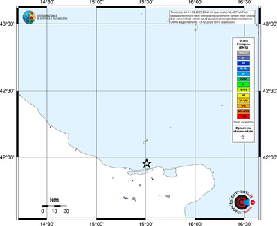 Mappa EMS - territori località