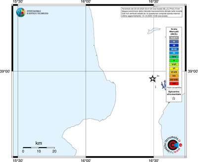 Mappa MCS - territori località