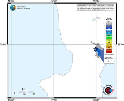 Mappa MCS - territori comuni