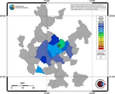 Mappa MCS - territori comuni
