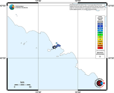 Mappa MCS - territori località