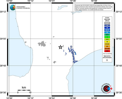 Mappa MCS - territori località