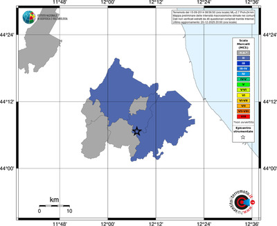 Mappa MCS - territori comuni