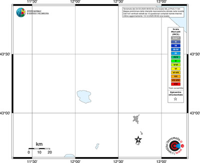 Mappa MCS - territori località