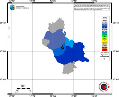 Mappa MCS - territori comuni