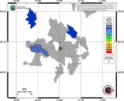 Mappa MCS - territori comuni