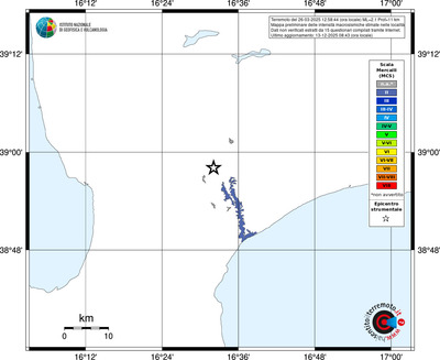 Mappa MCS - territori località