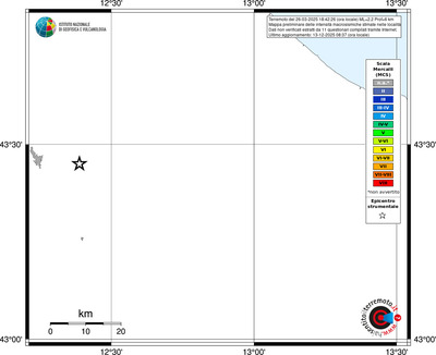 Mappa MCS - territori località