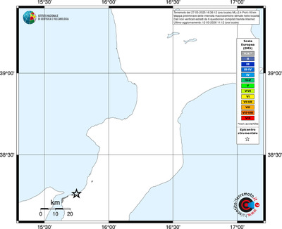 Mappa EMS - territori località