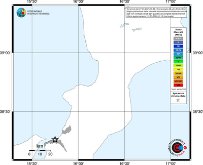 Mappa MCS - territori comuni