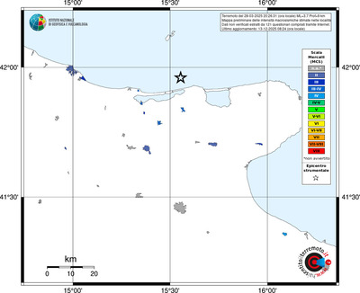 Mappa MCS - territori località