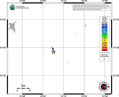 Mappa MCS - territori località