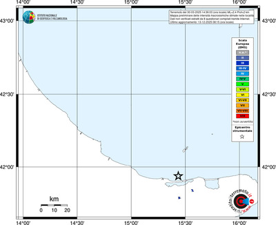 Mappa EMS - territori località