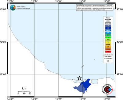 Mappa MCS - territori comuni