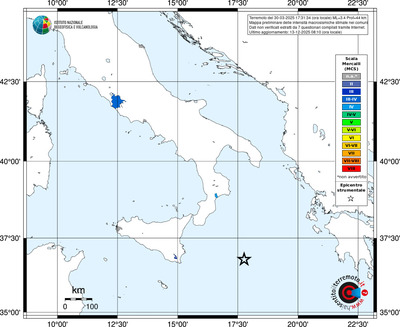 Mappa MCS - territori comuni