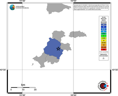 Mappa MCS - territori comuni
