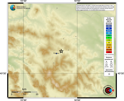 Mappa MCS - località